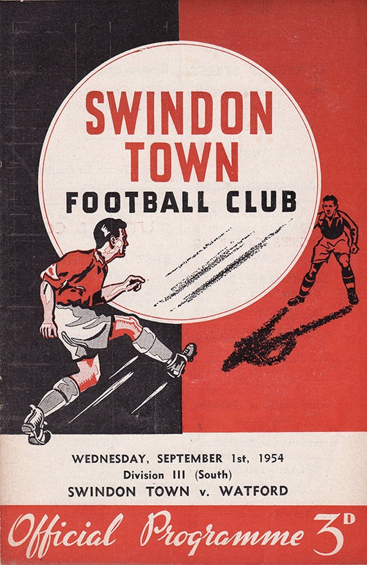 <b>Wednesday, September 1, 1954</b><br />vs. Watford (Home)